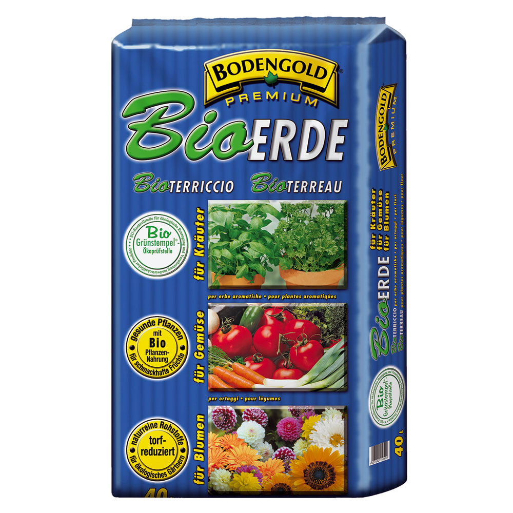 BIO-Erde Bodengold Premium 40 Liter 