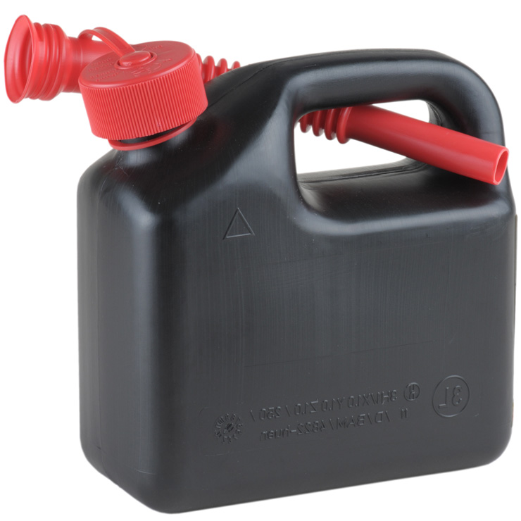 Kraftstoff-Kanister 3 Liter Schwarz