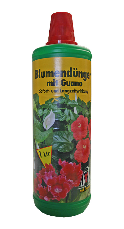 Blumendünger mit Guano 