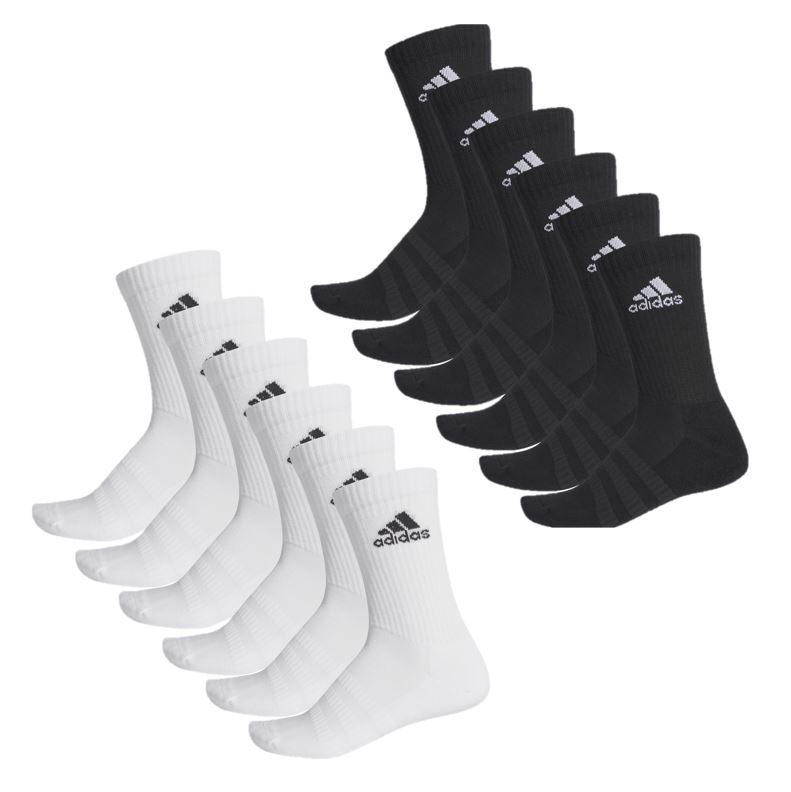 adidas Socken Cushion Crew | DZ9353 & DZ9354 | 6er Set